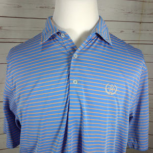Donald Ross Mens Polyester S/S Polo Shirt Large